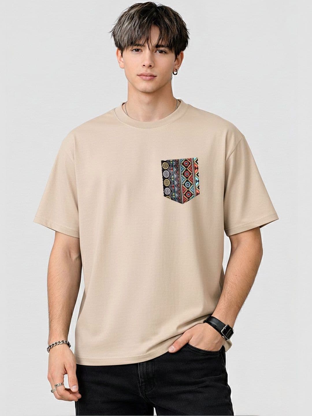 Moda Rapido Men Pockets T-shirt - view 1