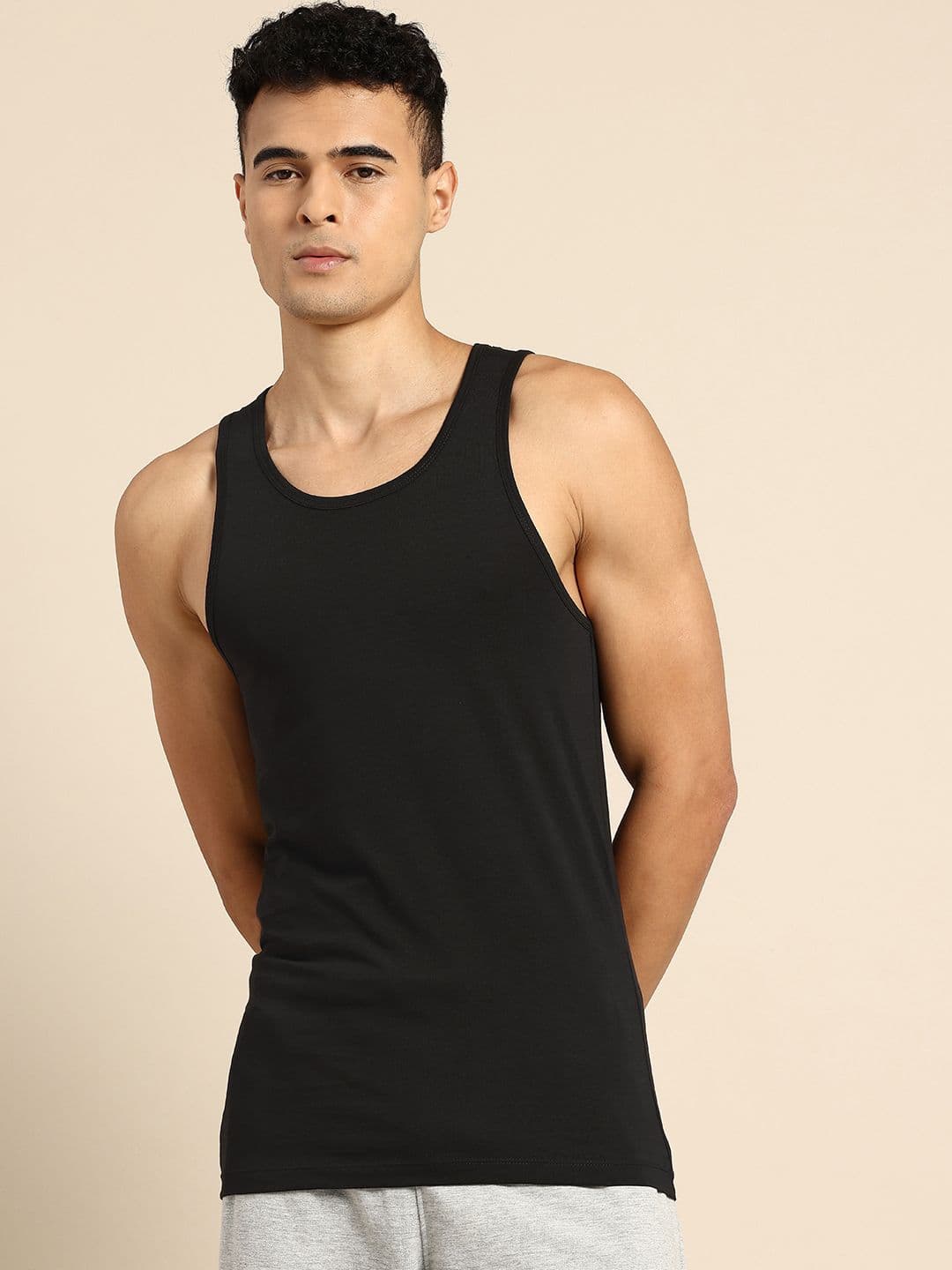 United Colors of Benetton Pure Cotton Innerwear Vest - view 1