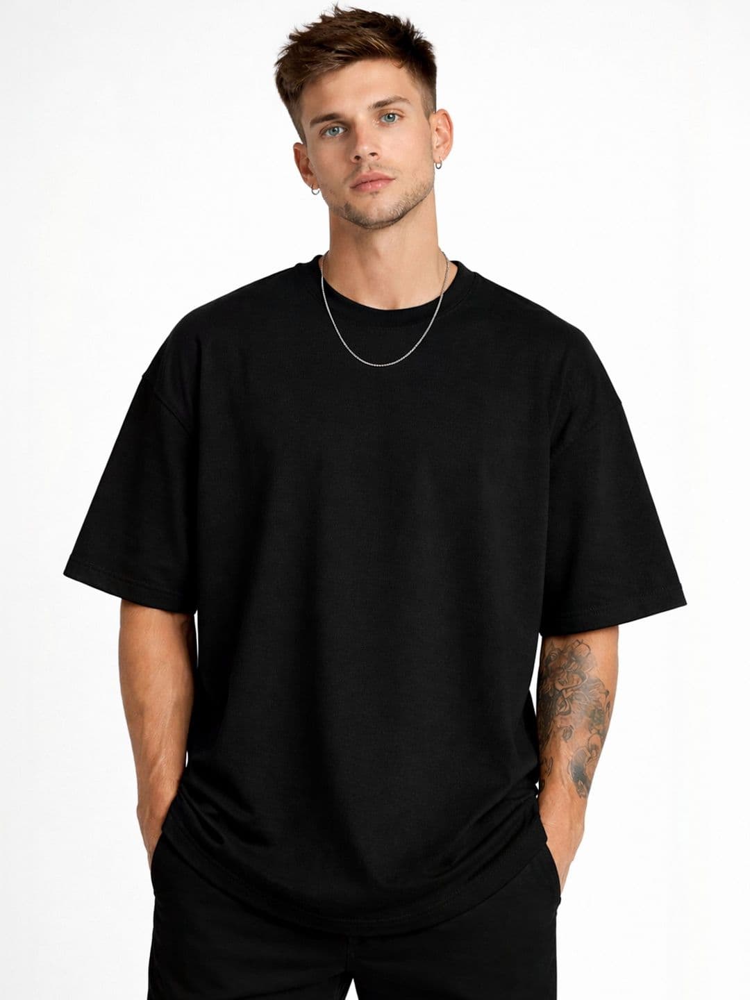 SZN Men Oversized Drop-Shoulder T-shirt - view 1