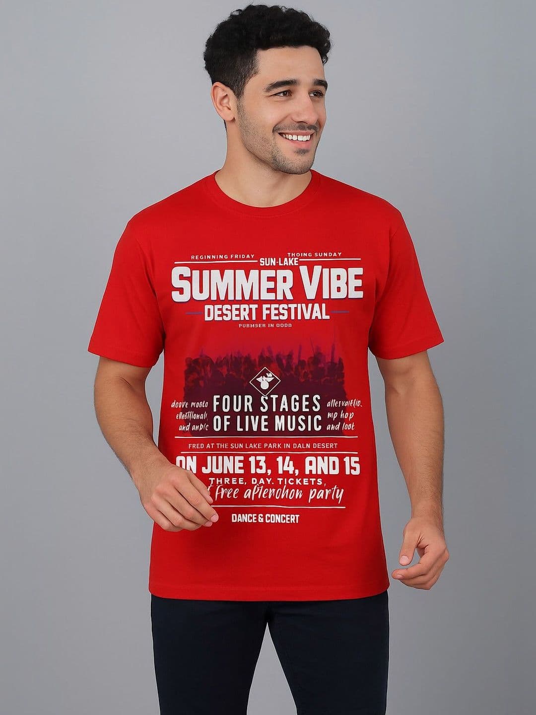 Mast & Harbour Men Printed T-shirt - view 1
