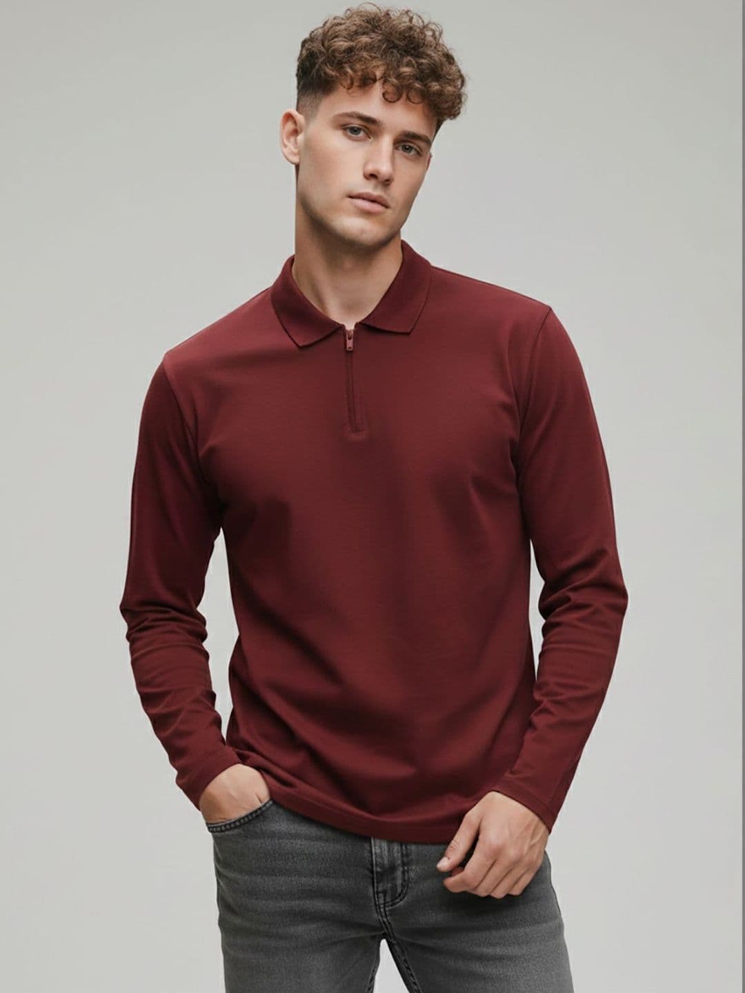 glitchez Men Polo Collar T-shirt - view 1