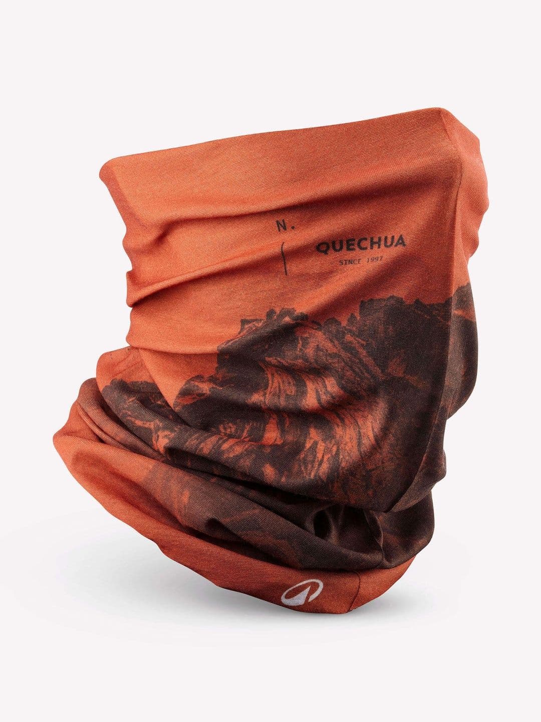 Decathlon Quechua - Men Orange Hike 100 Warmth Hiking Neckband - view 1