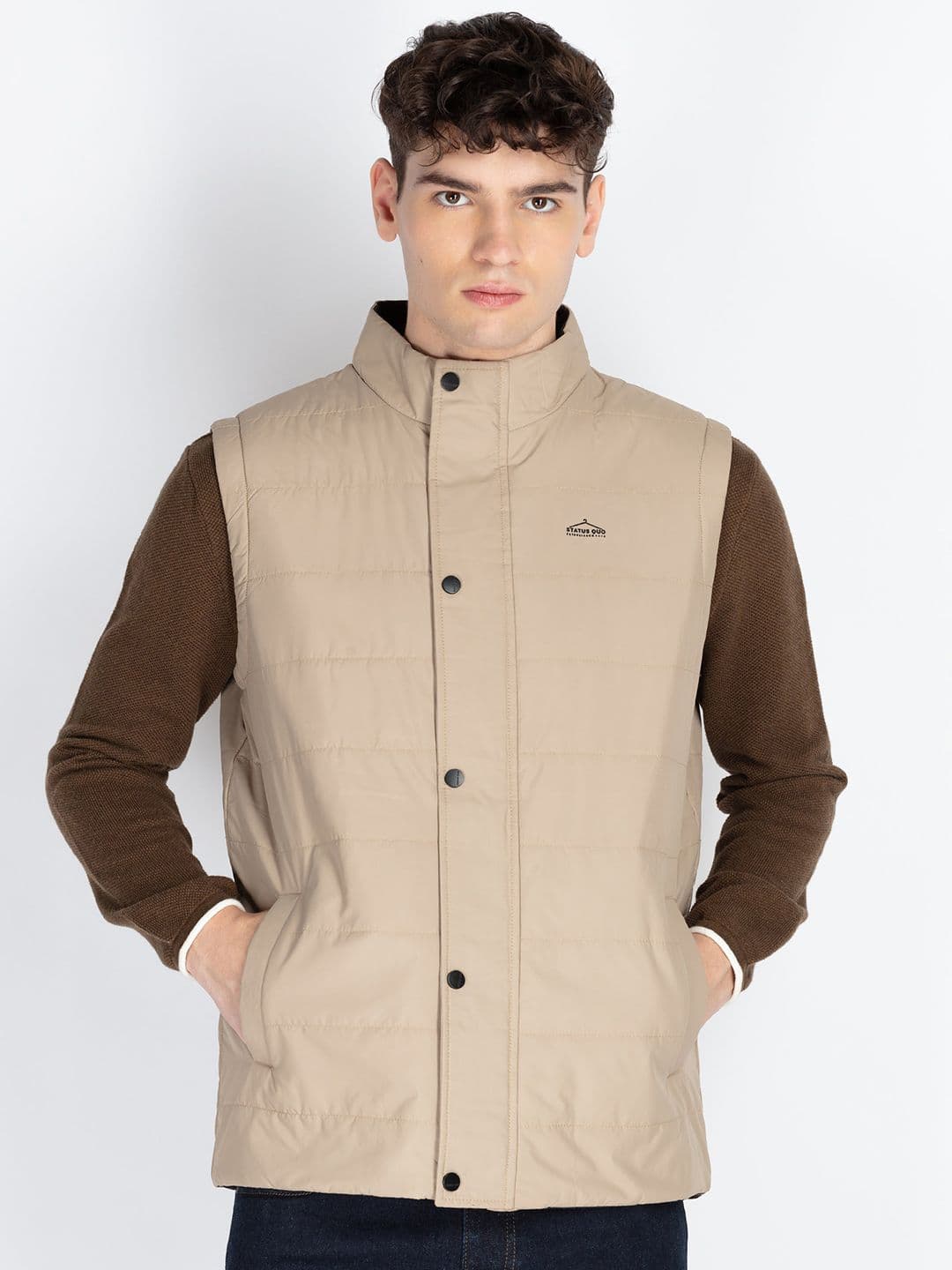 Status Quo Men Lightweight Puffer Jacket - view 1