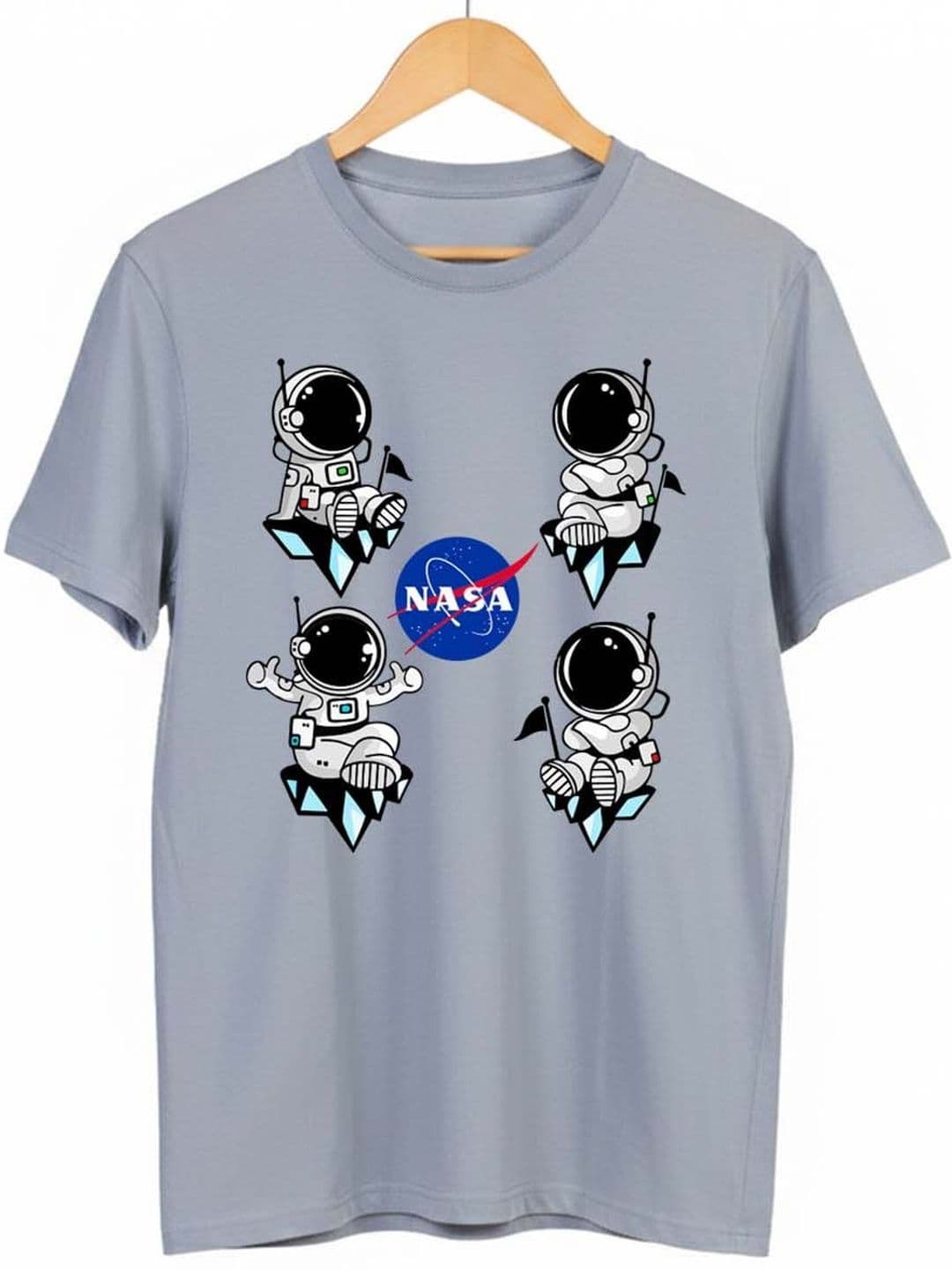 Greylongg Men Printed Pure Cotton T-shirt - view 1