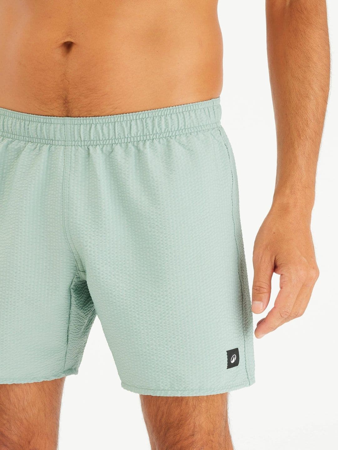 Decathlon Men Green 100 Basic Chlorine Resistance Swimming Shorts - view 1
