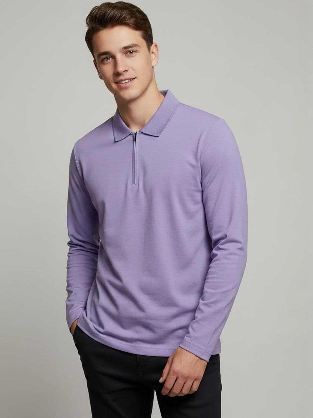 glitchez Men Polo Collar T-shirt - view 1