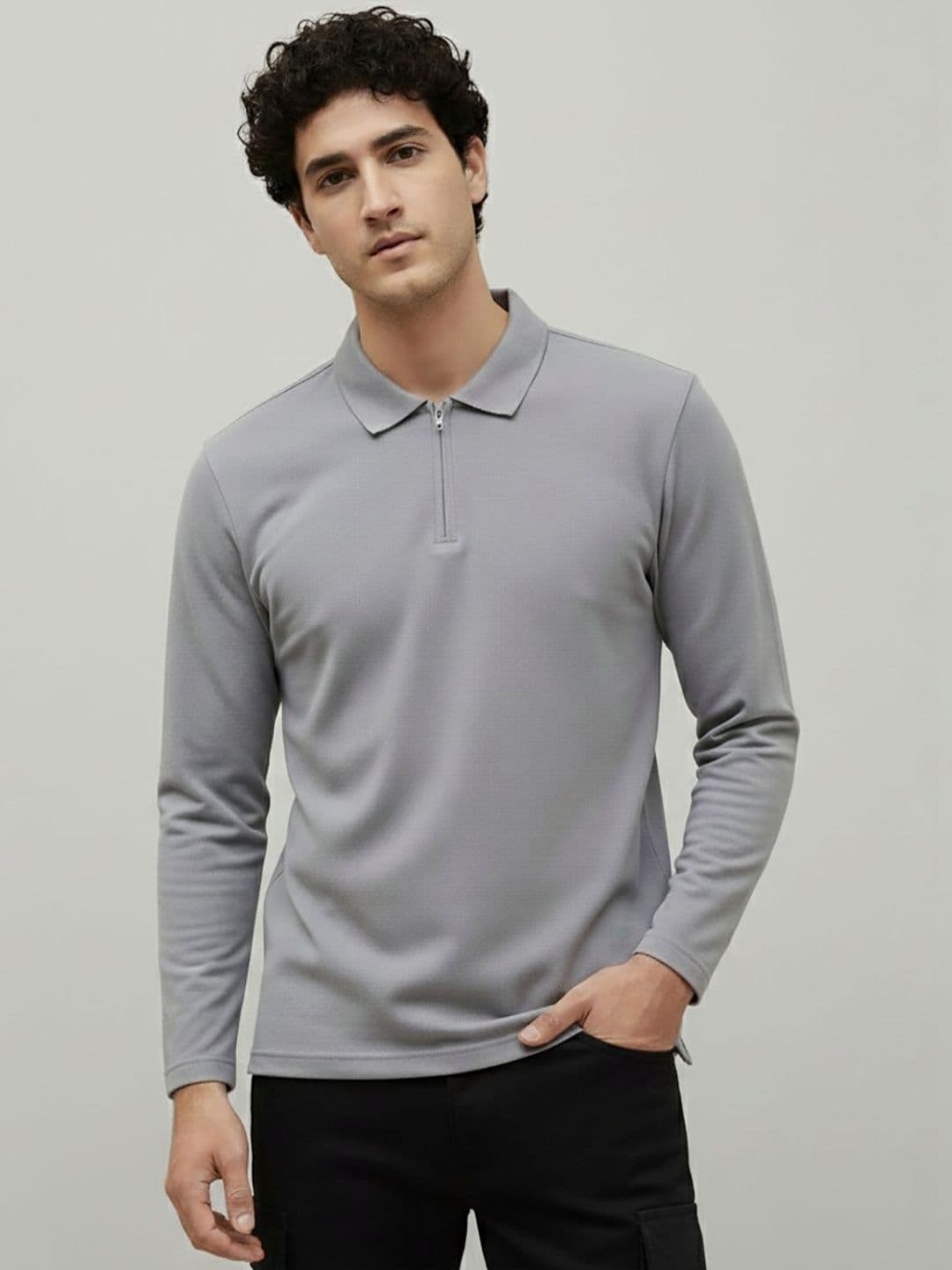 glitchez Men Polo Collar T-shirt - view 1