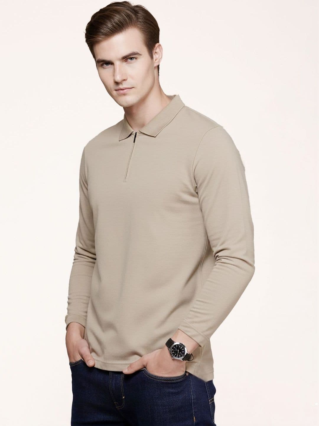 glitchez Men Polo Collar T-shirt - view 1