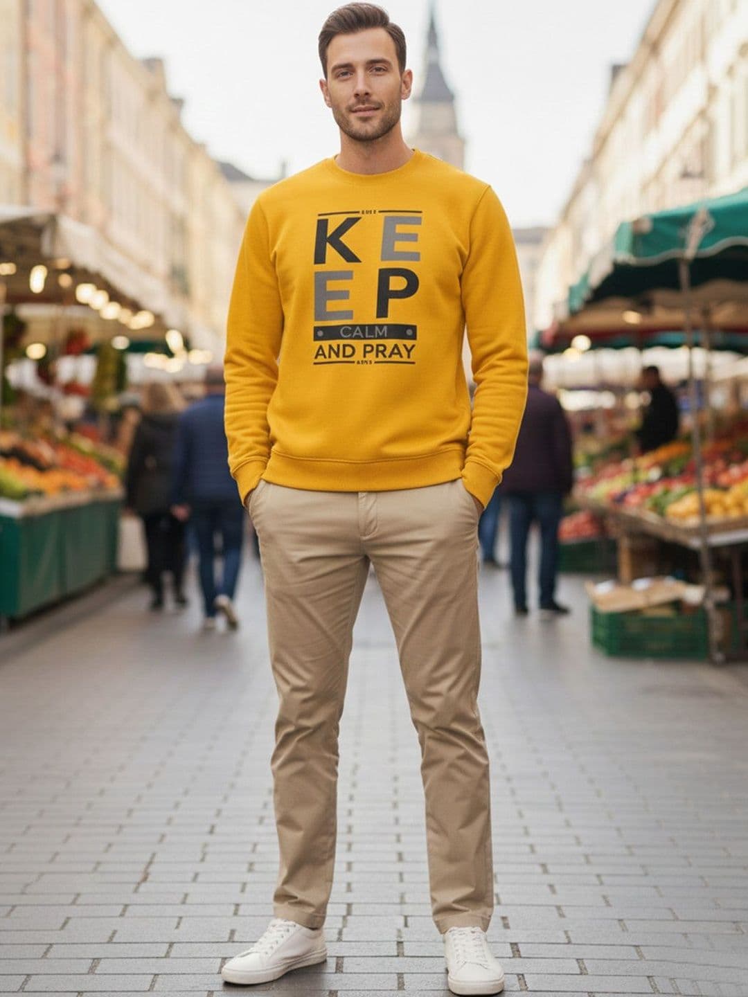 ST Trends Men Typography Printed T-shirt - view 1
