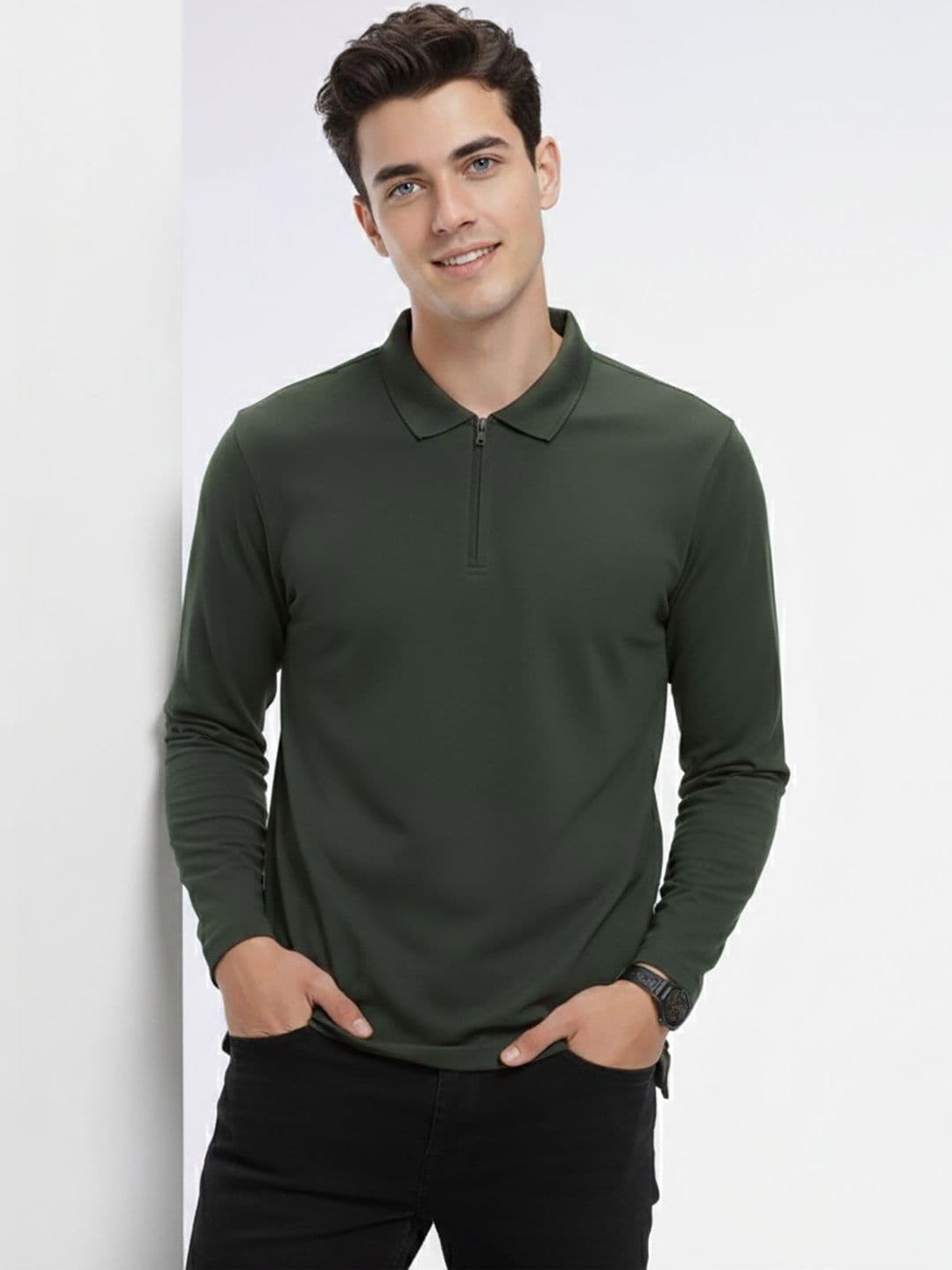 glitchez Men Polo Collar T-shirt - view 1