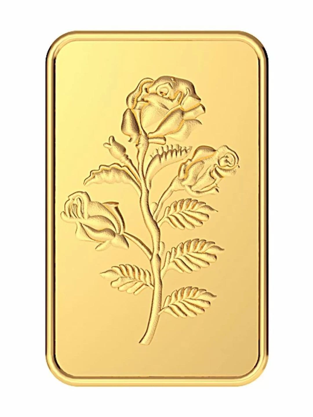 Malabar Gold & Diamonds 24KT 999 Purity Rose Gold Bar - 1 g - view 1