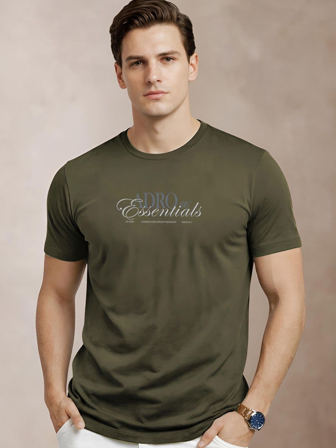 ADRO Men Typography Printed T-shirt - view 1
