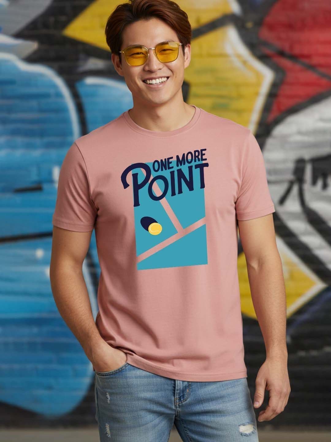 Greylongg Typography Printed Round Neck T-shirt - view 1