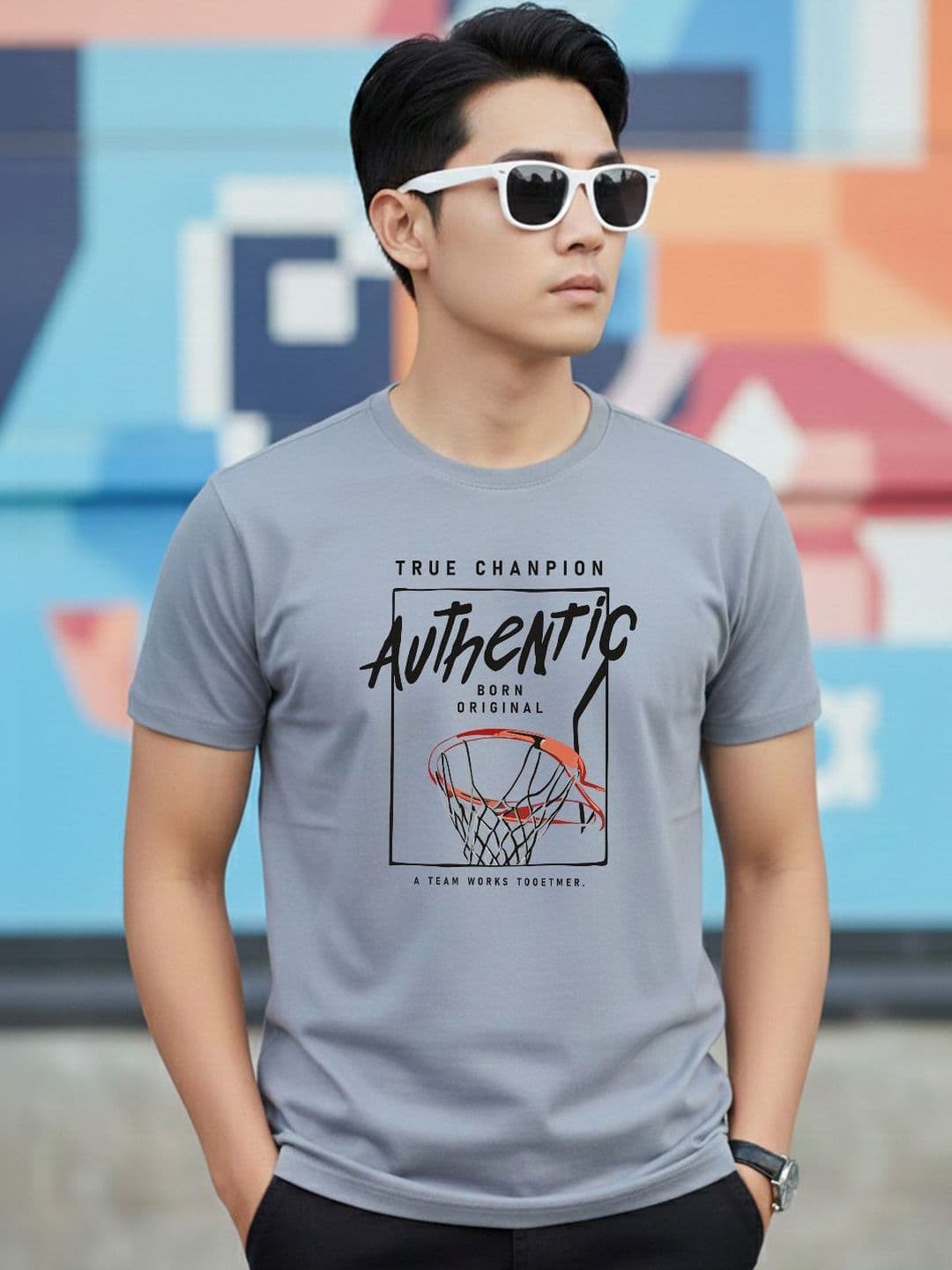 Greylongg Men Printed T-shirt - view 1