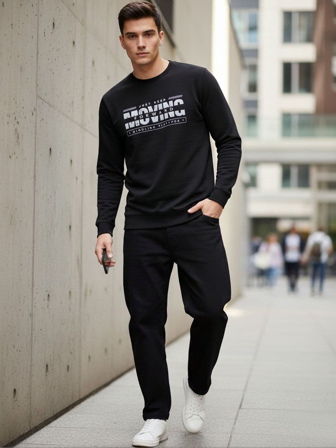 ST Trends Men Typography Printed T-shirt - view 1