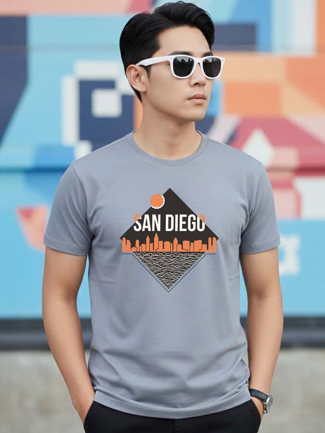 Greylongg Men T-shirt - view 1