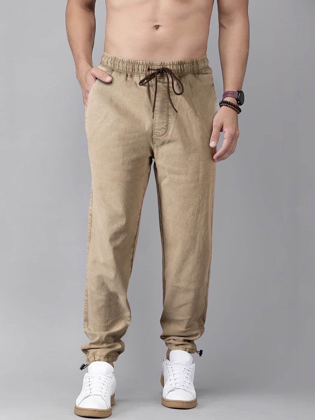 RIG BONE Men Comfort Jogger Mid-Rise Light Fade Stretchable Jeans - view 1