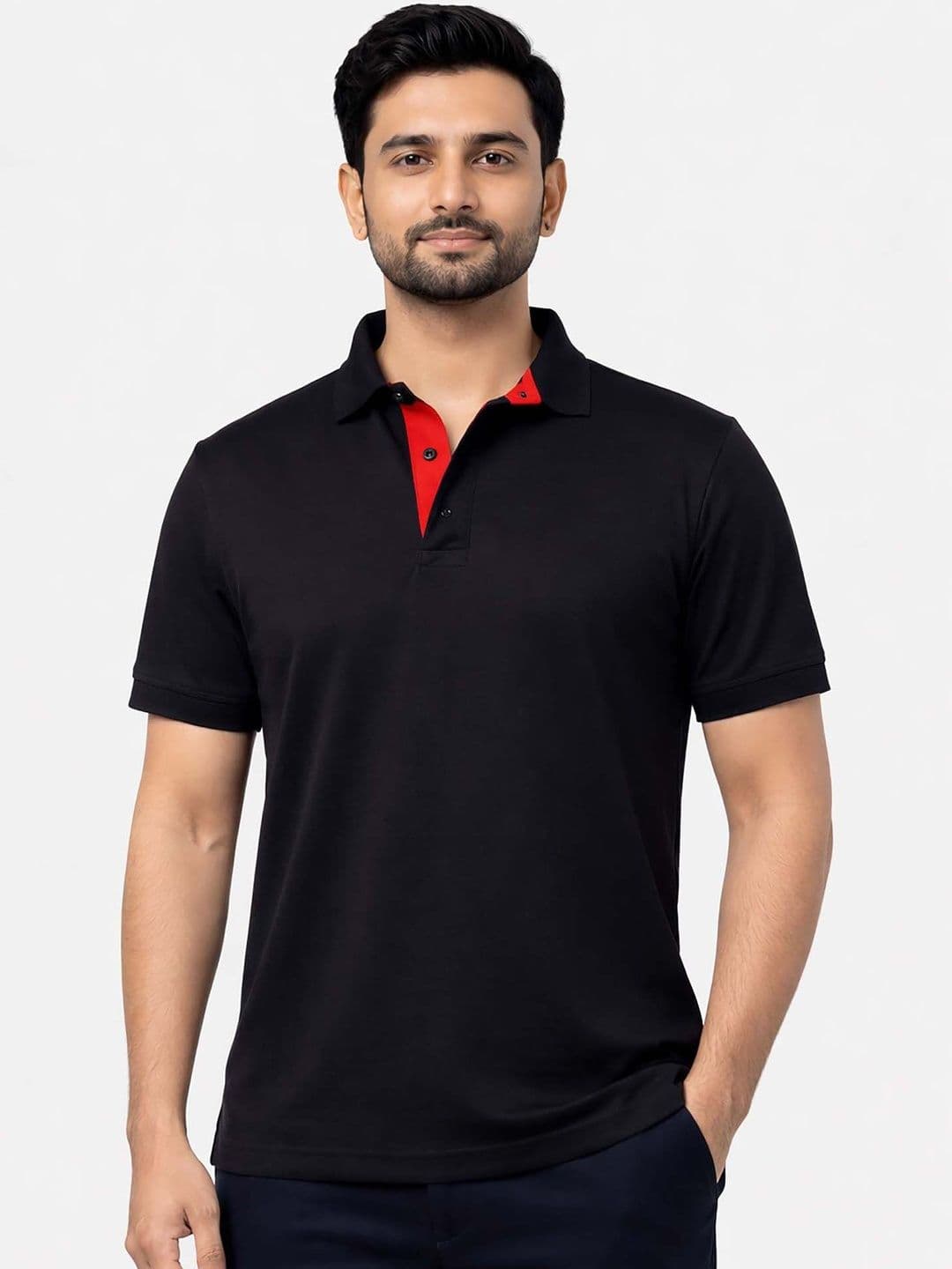 Bandar Baant Collections Men Polo Collar T-shirt - view 1
