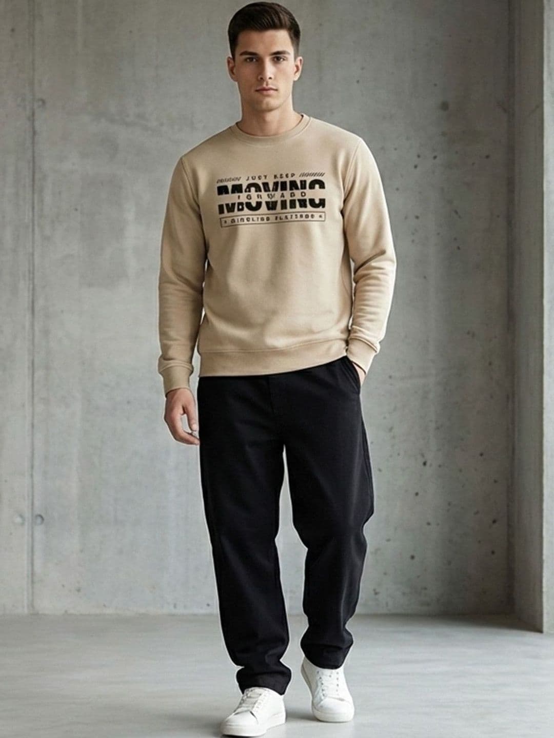 ST Trends Men Typography Printed T-shirt - view 1