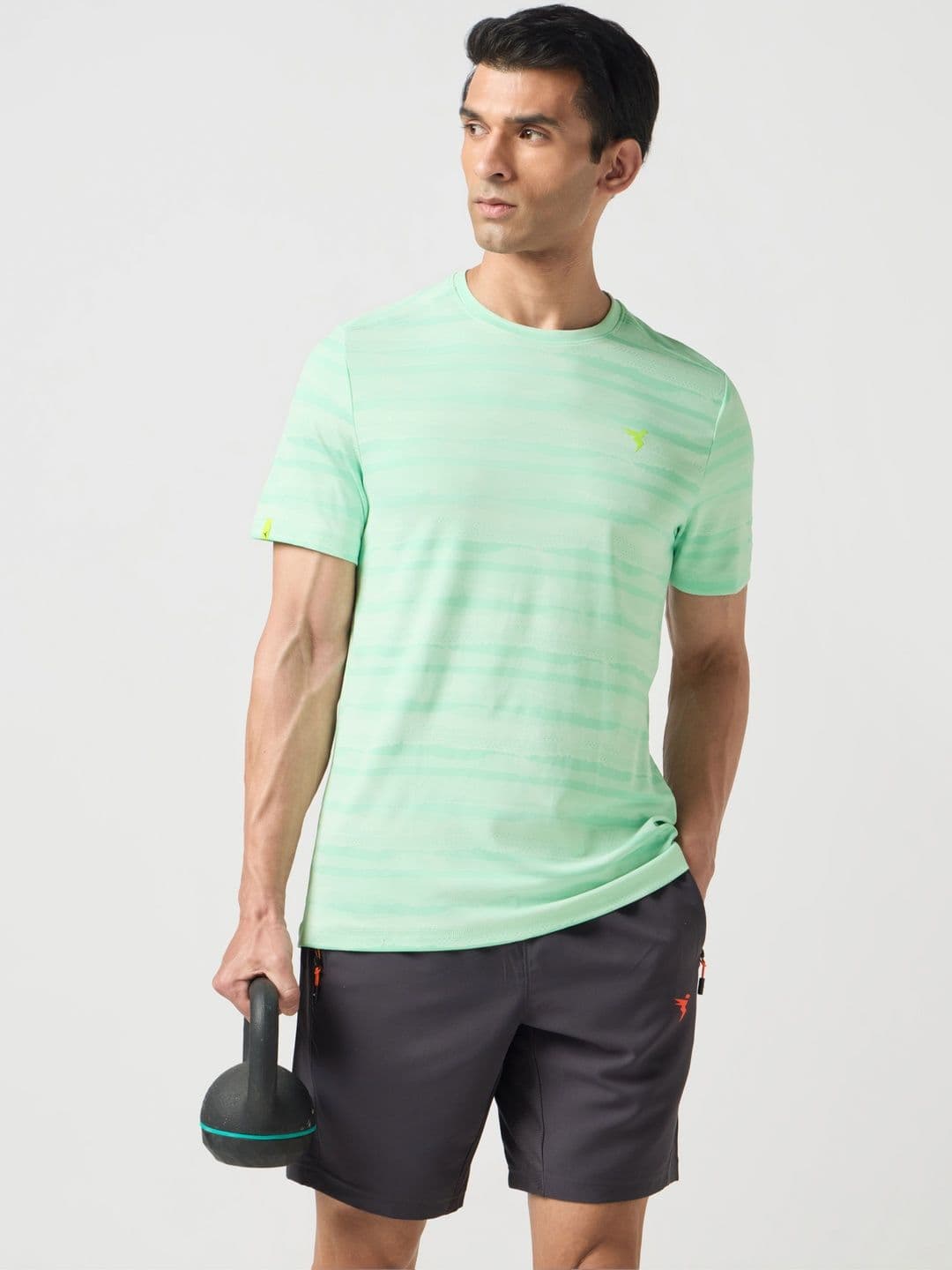 Technosport Men Striped Slim Fit T-shirt - view 1