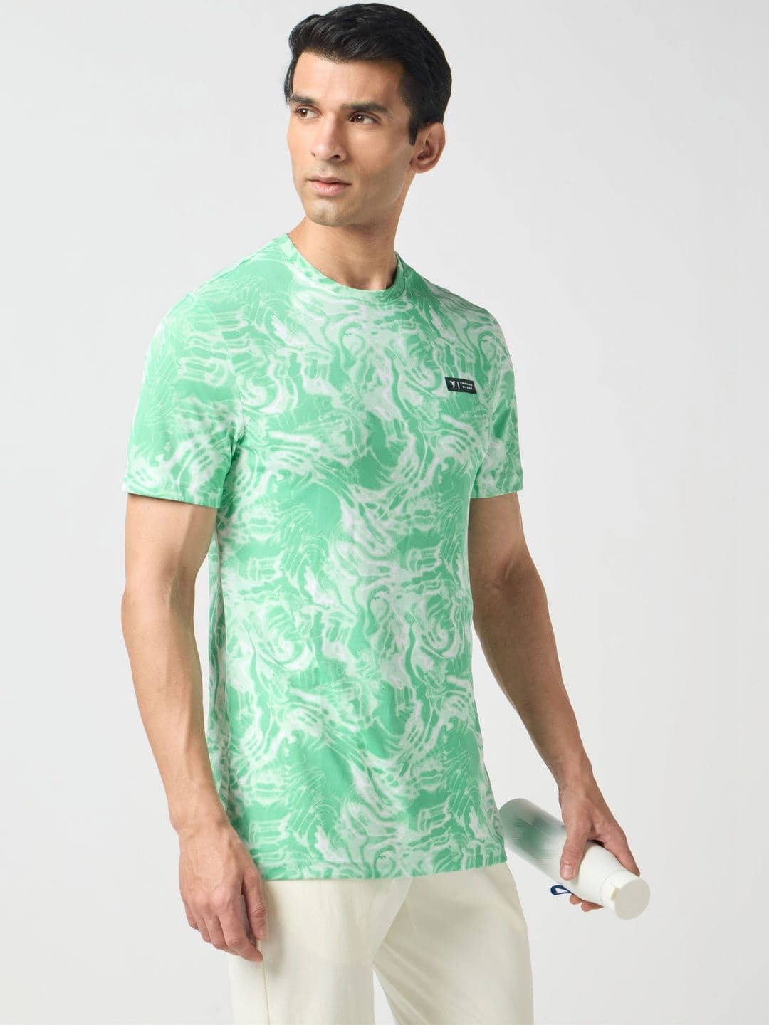 Technosport Men Printed Slim Fit T-shirt - view 1