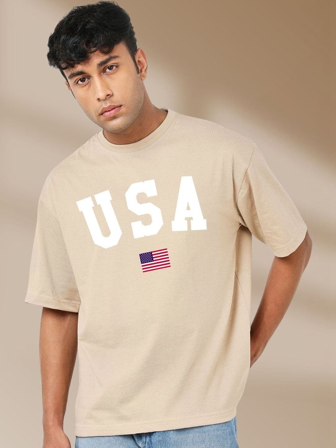 Cool Plus Men Typography Printed T-shirt - view 1