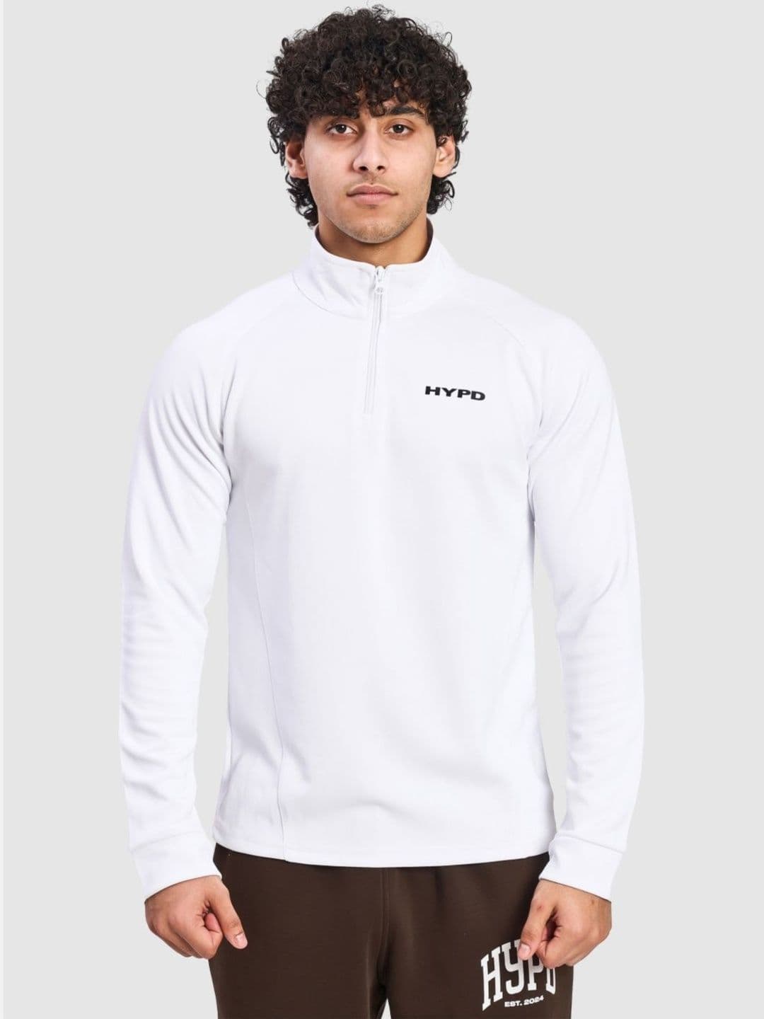 HYPD Men Brand Logo Lightweight Training or Gym Sporty Jacket - view 1