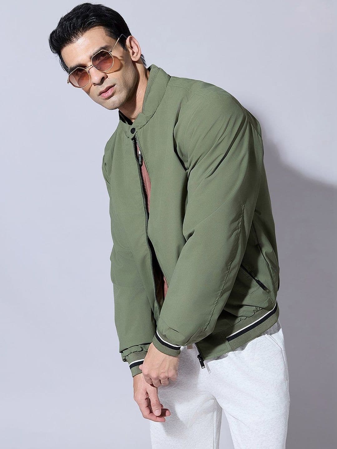SHOWOFFFF Men Lightweight Outdoor Bomber Jacket - view 1
