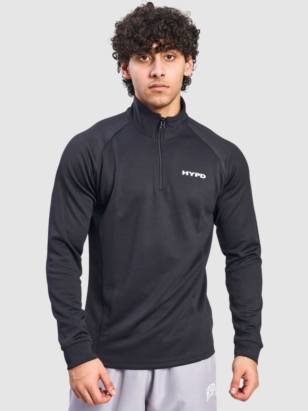 HYPD Men Brand Logo Lightweight Training or Gym Sporty Jacket - view 1