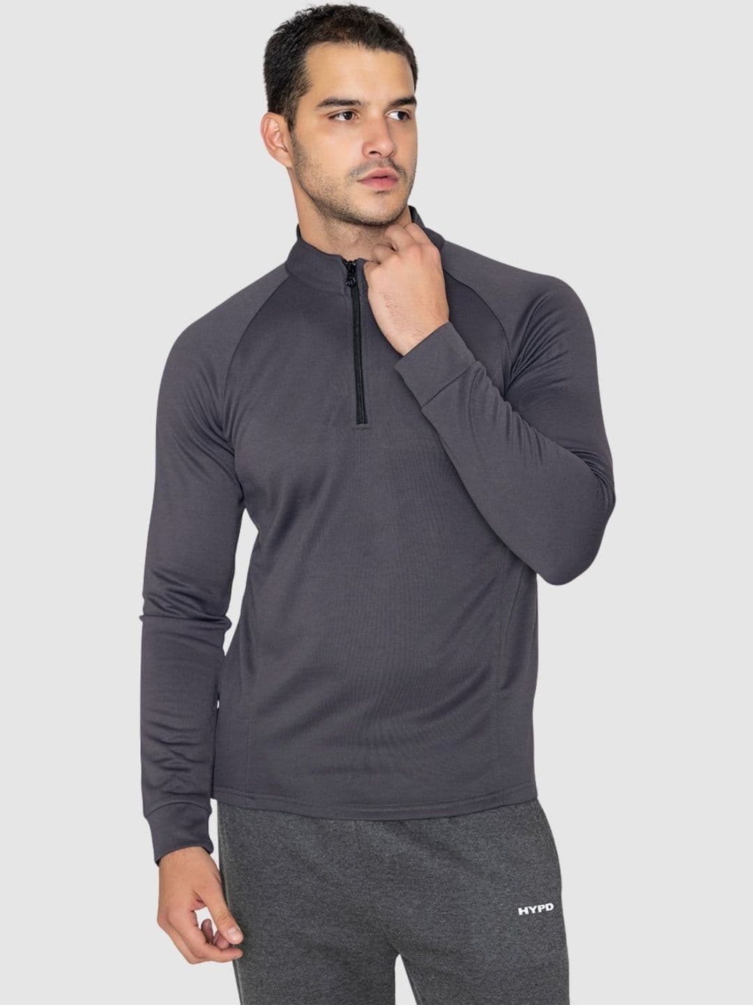 HYPD Men Brand Logo Training or Gym Sporty Jacket - view 1