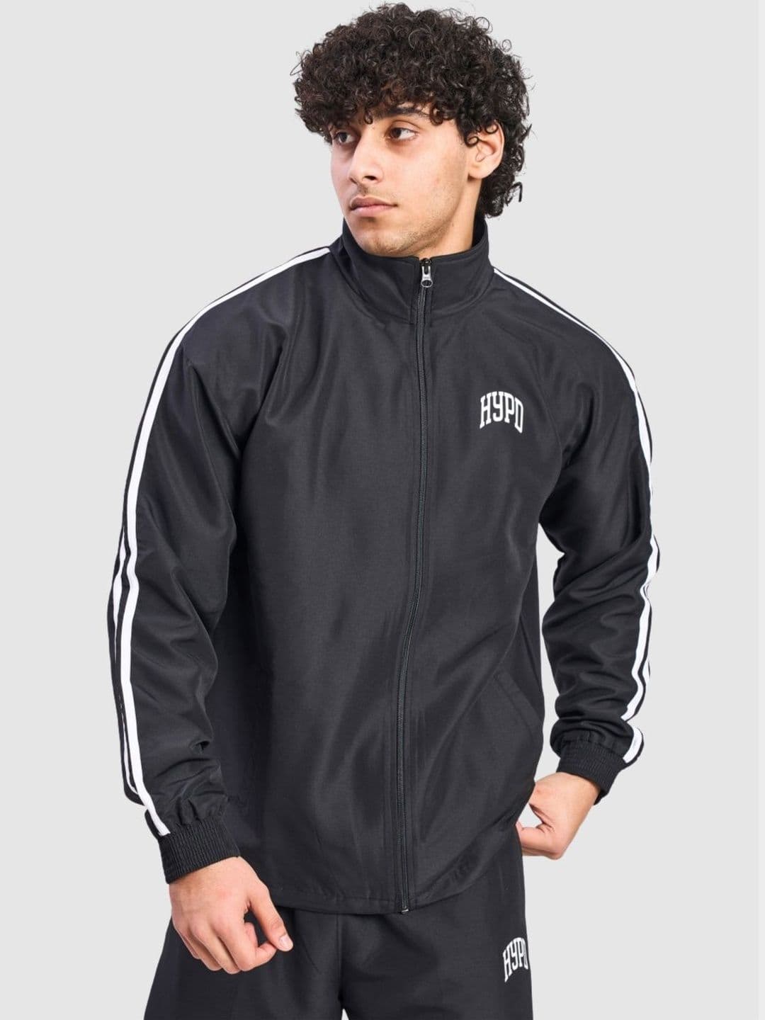 HYPD Men Striped Sporty Jacket - view 1
