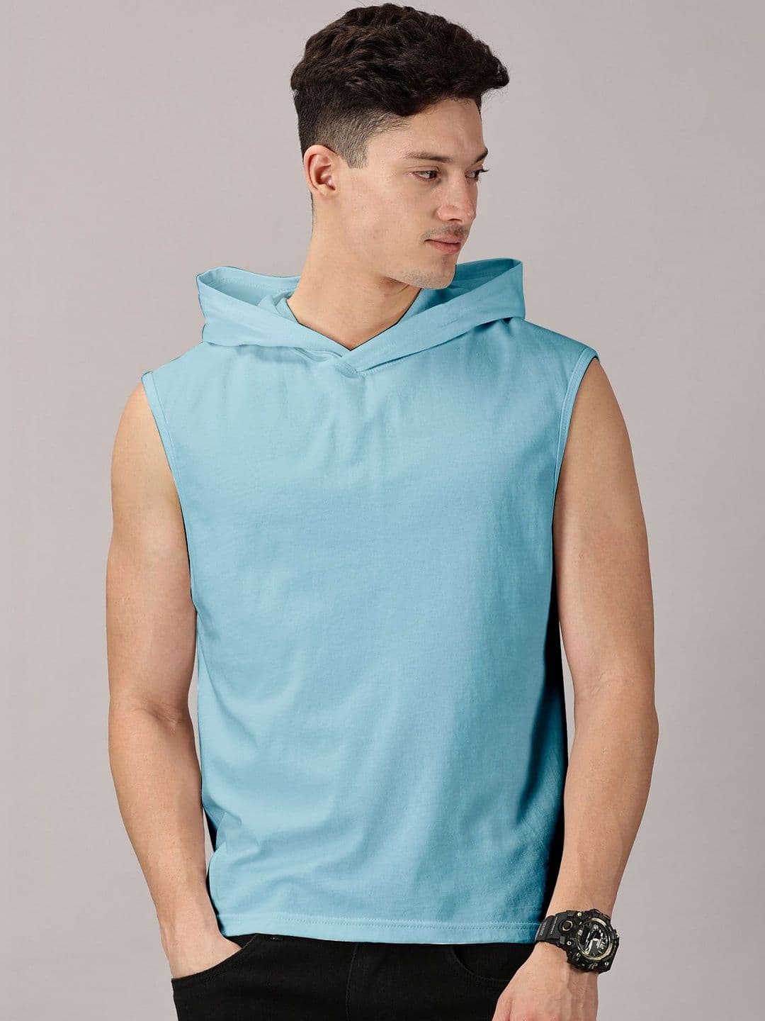 LEON Men Hooded T-shirt - view 1