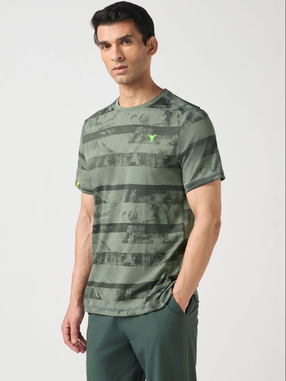 Technosport Men Printed Slim Fit T-shirt - view 1