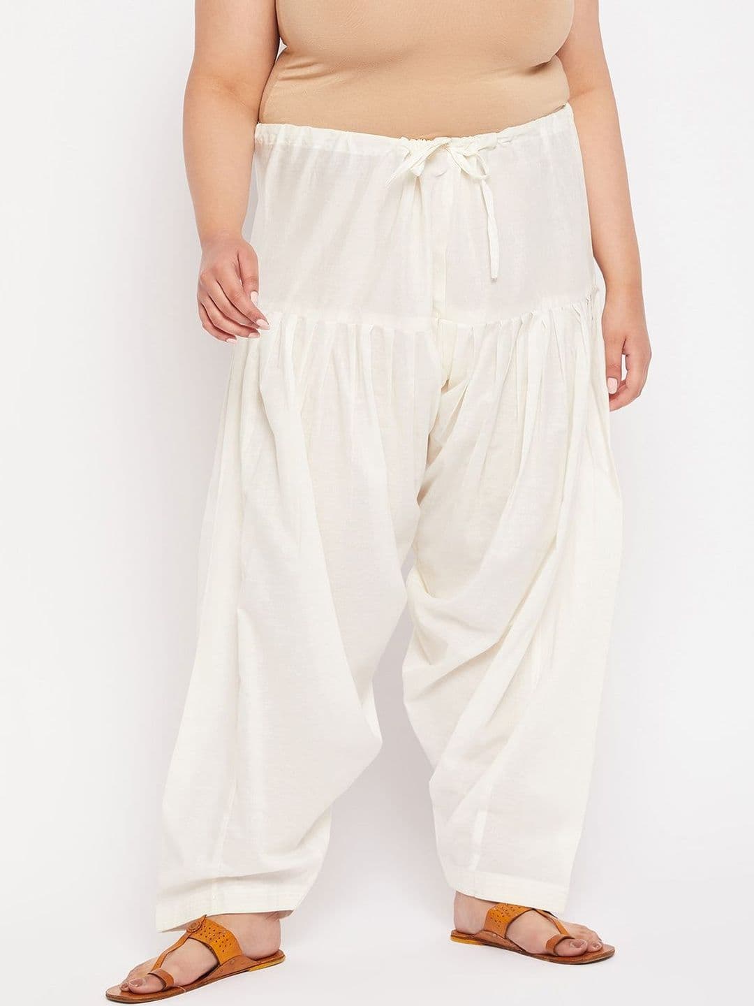 CLORA CREATION PLUS Women Loose Fit Cotton Salwar - view 1