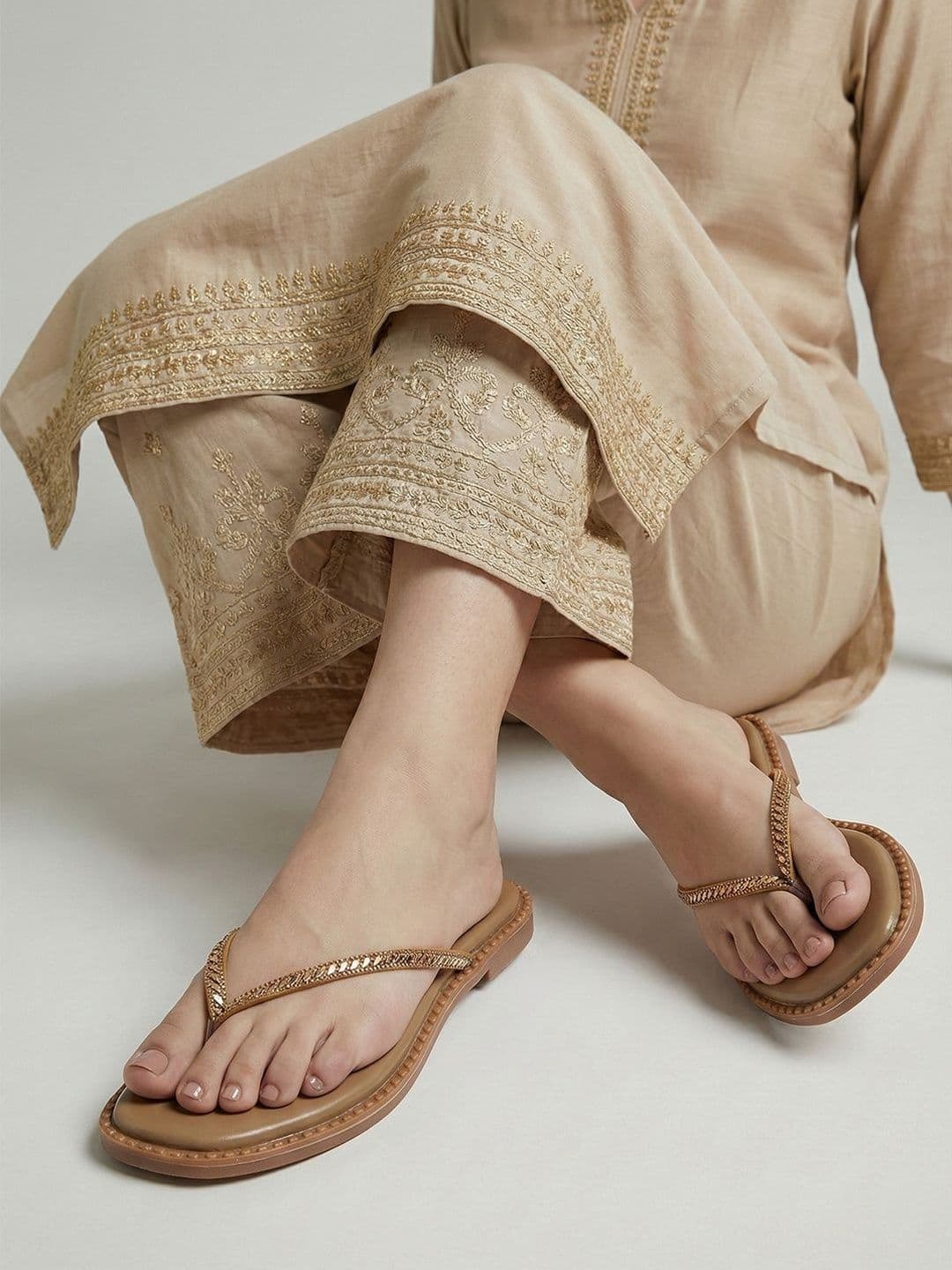 Denill Women T-Strap Flats - view 1