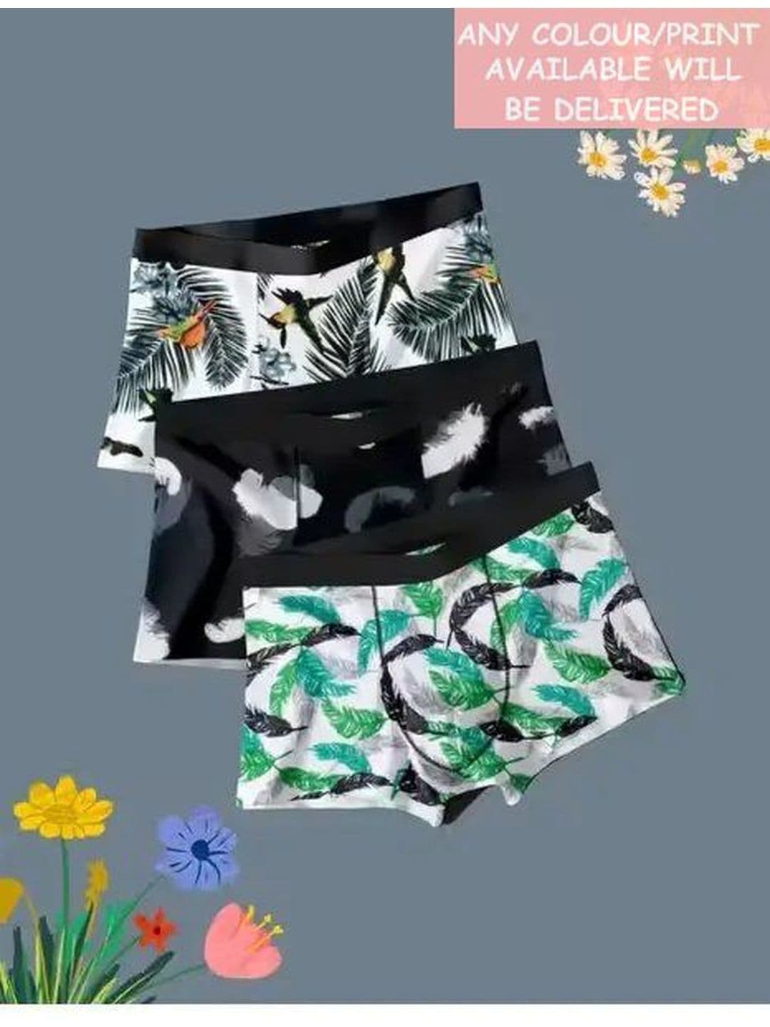 CAVENDERS Boys Pack of 3 Printed Assorted Basic Briefs - view 1