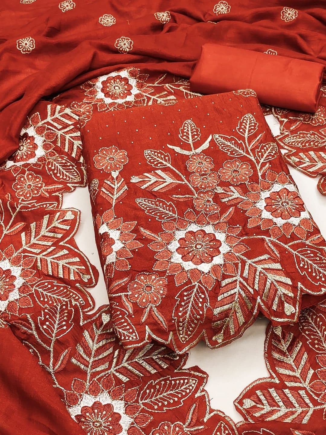 SYS Brand - Shop Your Style Embroidered Unstitched Dress Material - view 1