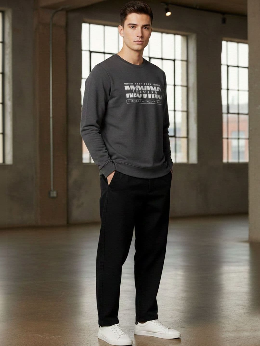 ST Trends Men Typography Printed T-shirt - view 1