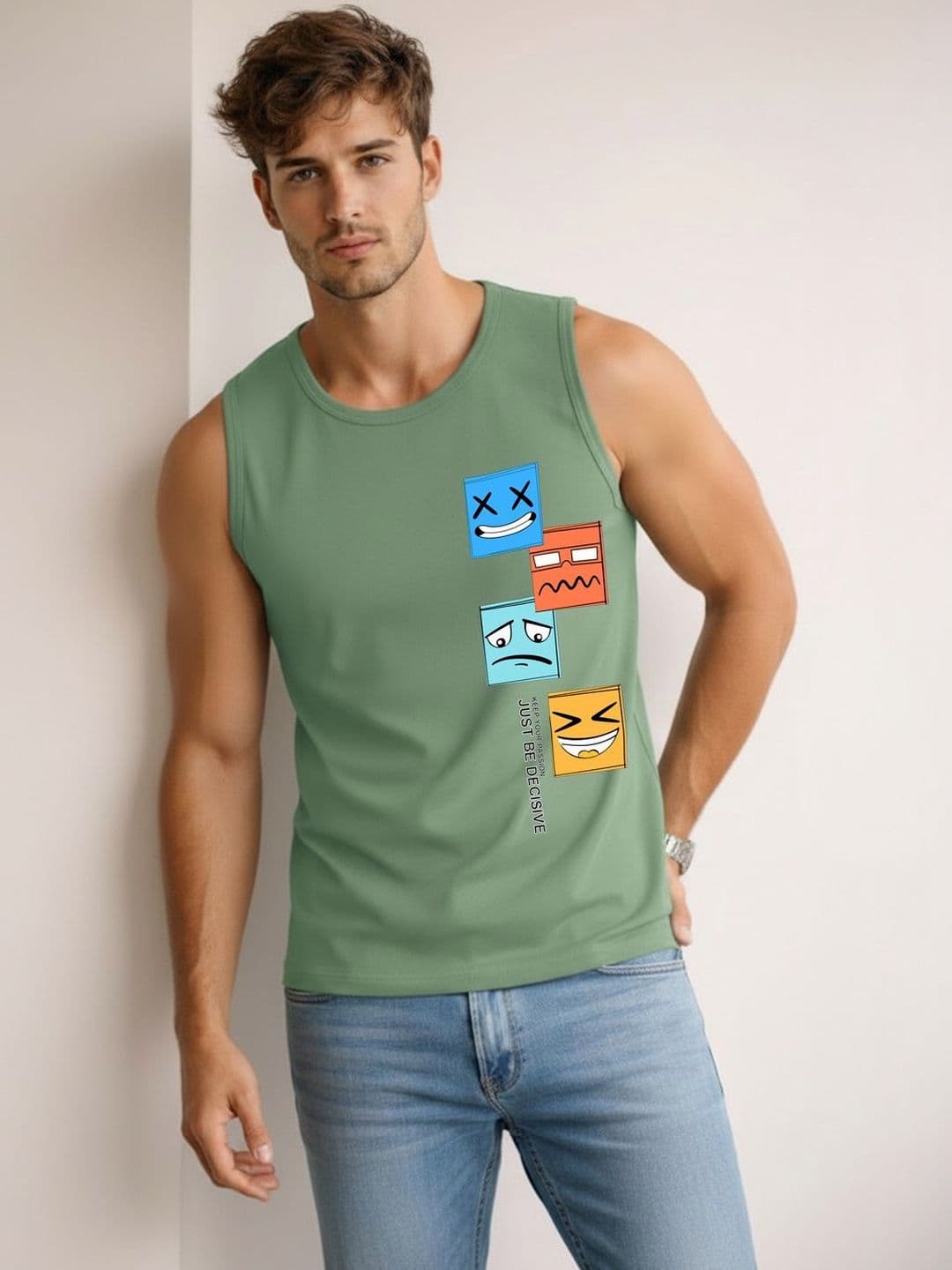 TEEFOX Printed Assorted Cotton Tank - view 1