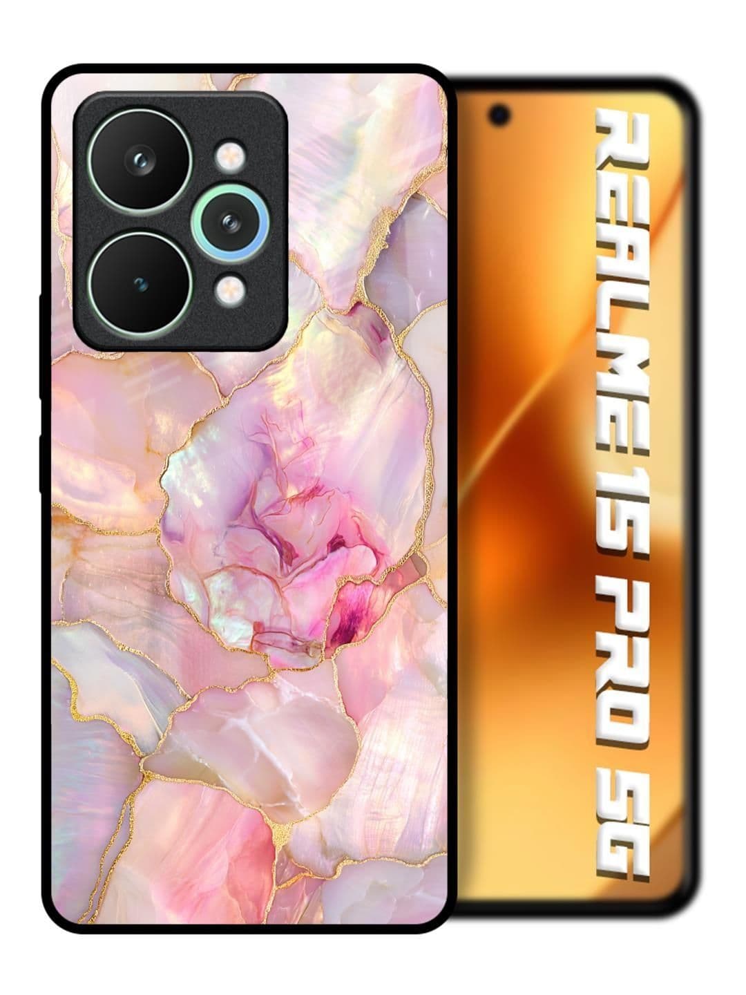 QRIOH Abstract Printed Realme 15 Pro 5G Back Case Mobile Accessories - view 1