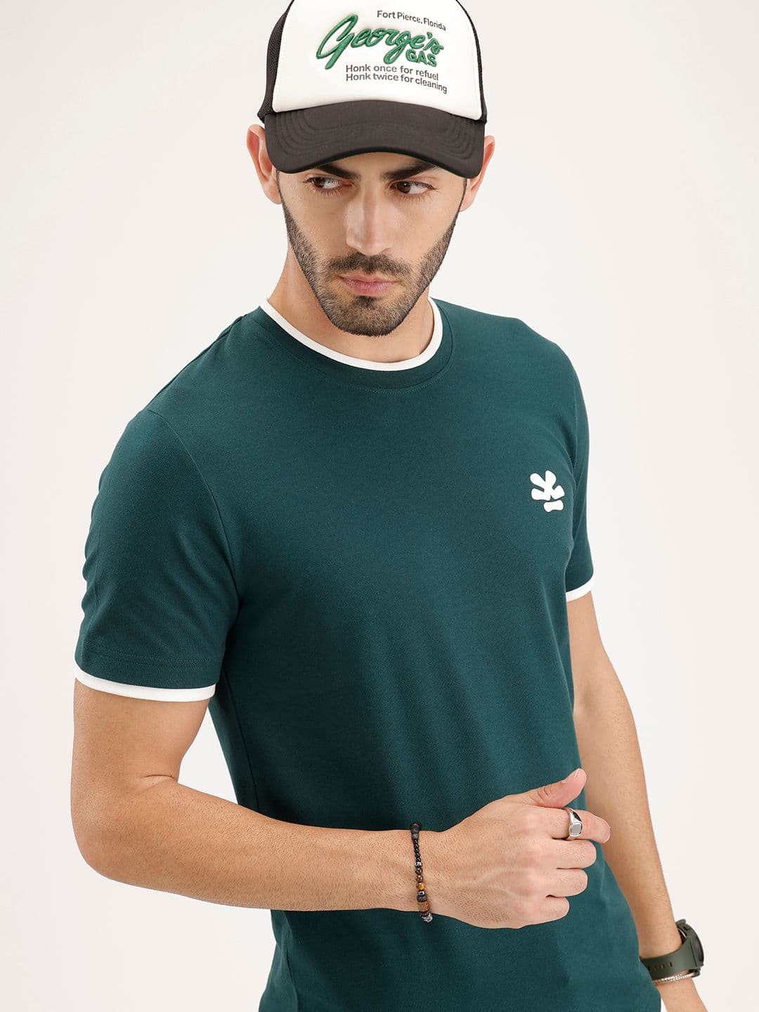 WROGN Round Neck Knitted T-shirt - view 1