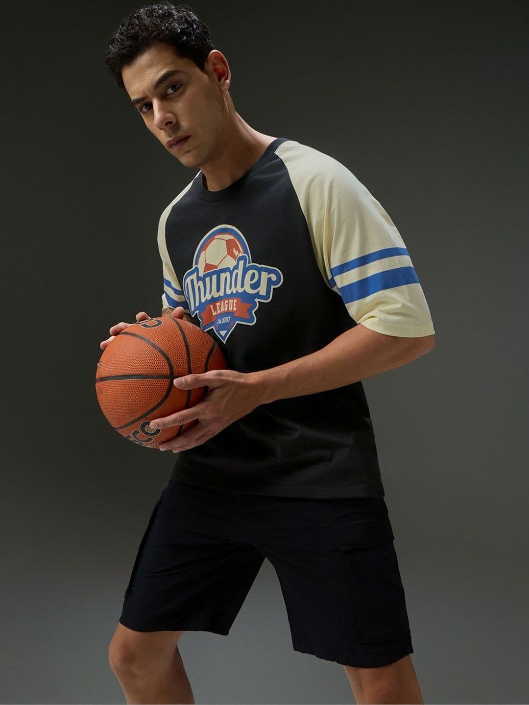 DILLINGER Men Colourblocked T-shirt - view 1
