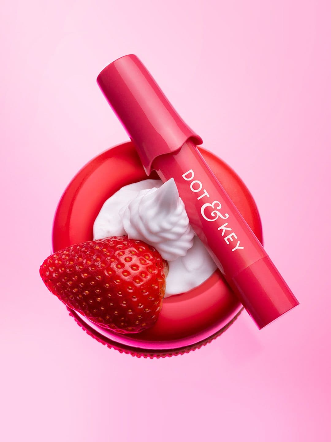 DOT & KEY Meltie Lip Balm In-Vivo Tested SPF 50+ PA+++, With 2% Kojic- Strawberry Glaze - view 1