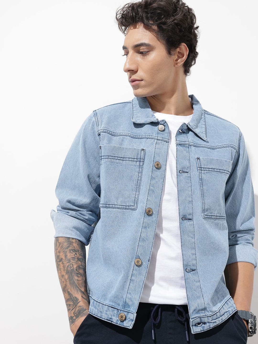 The Roadster Life Co. Pure Cotton Denim Jacket - view 1