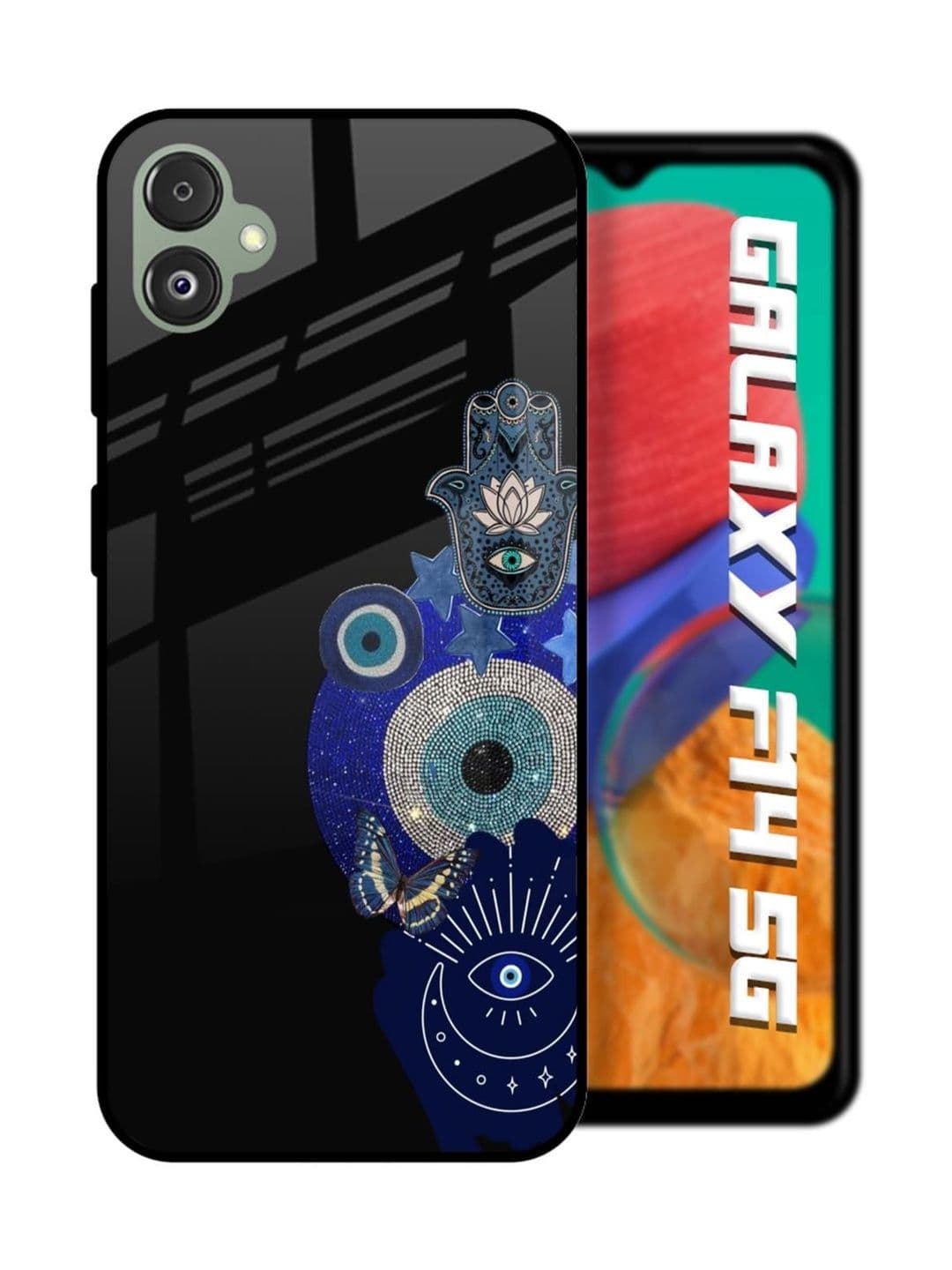 QRIOH Abstract Printed Samsung Galaxy F14 5G Back Case Mobile Accessories - view 1