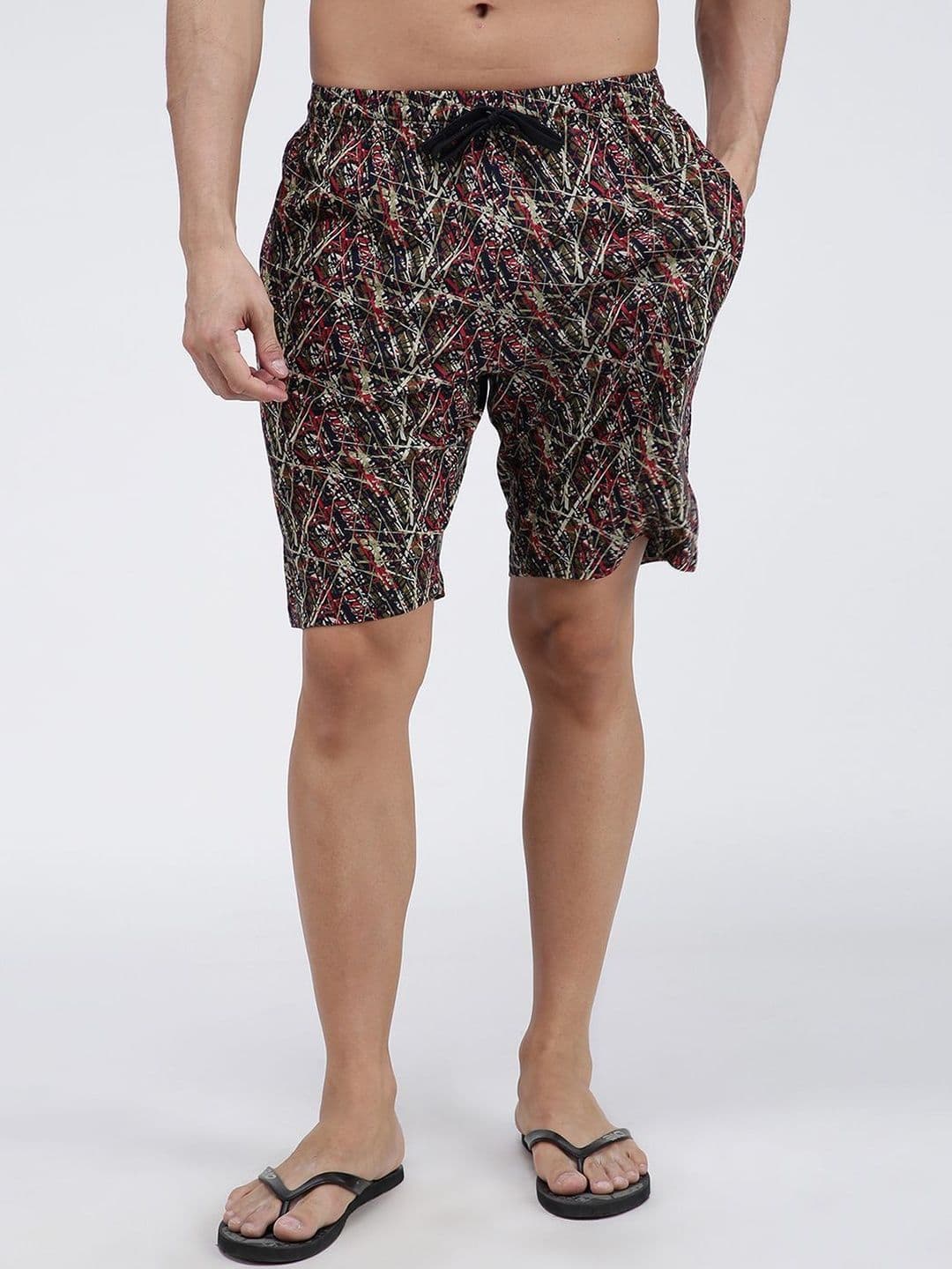 AMUL COMFY Men Printed Lounge Shorts - view 1