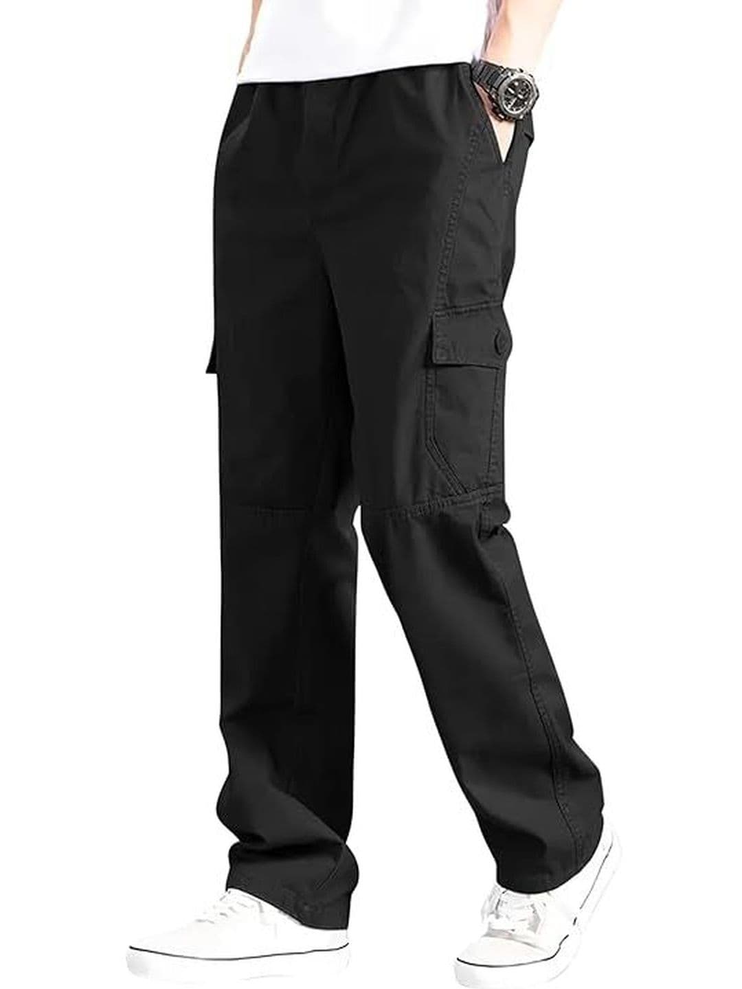 La Pajaro Men Relaxed Easy Wash Cargos Trousers - view 1