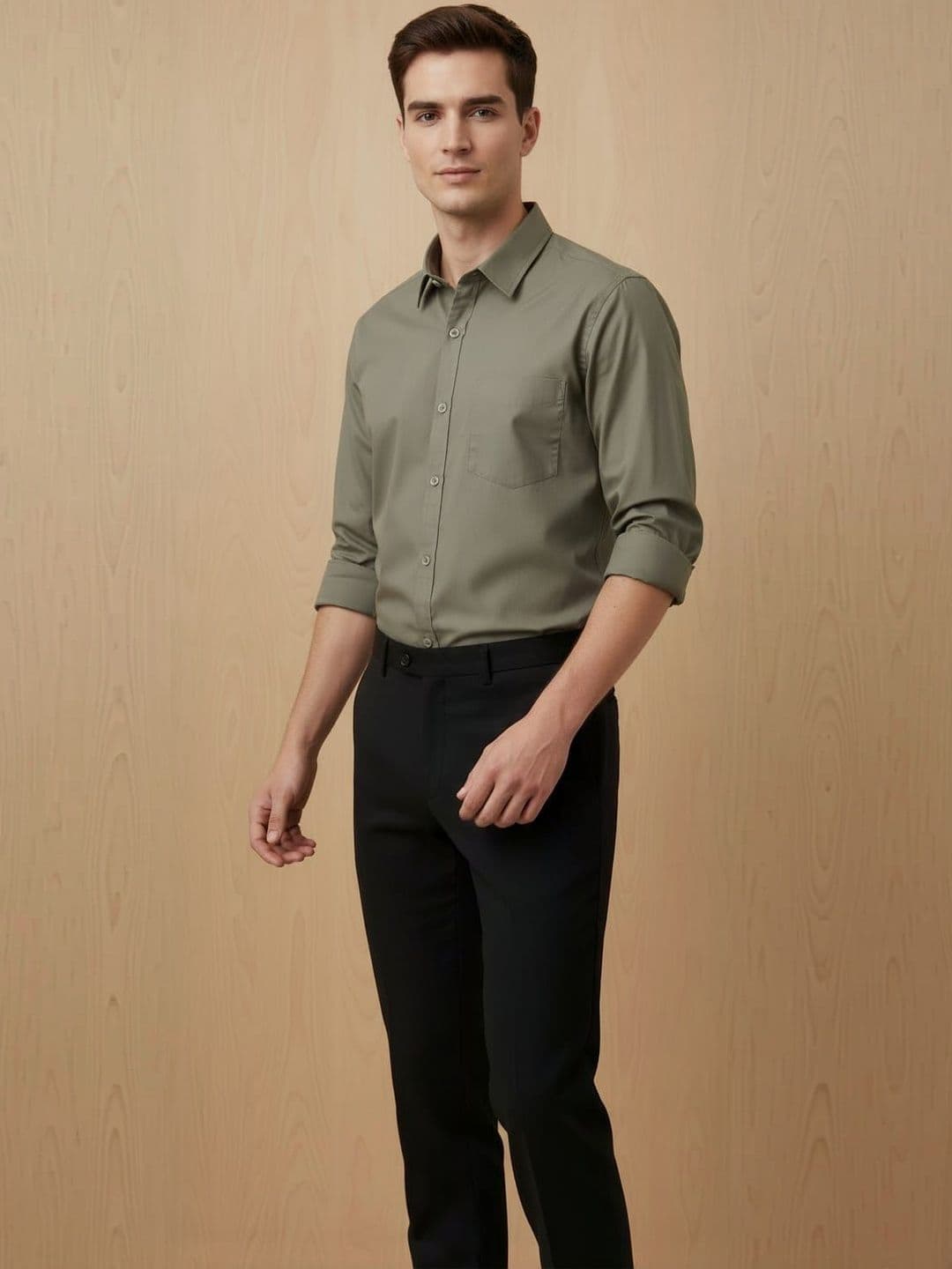 THE SHIRT CODE Men Slim Fit Casual Shirt - view 1