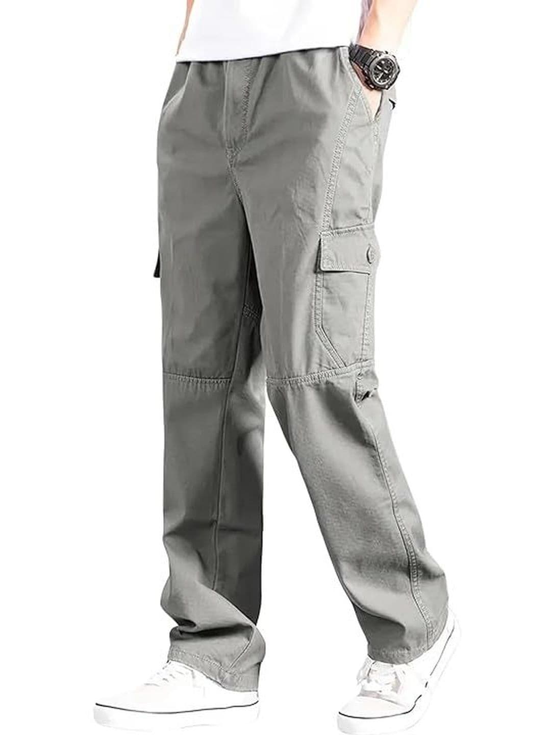 La Pajaro Men Relaxed Easy Wash Cargos Trousers - view 1