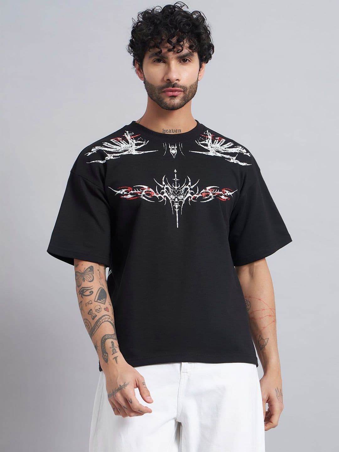 ZEN1 FASHION Men Oversized Graphic T-shirt - view 1